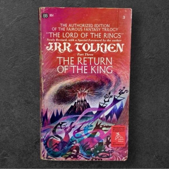VTG The Return of the King J.R.R. Tolkien Paperback Book Lord Rings Fantasy 70s - Picture 1 of 9